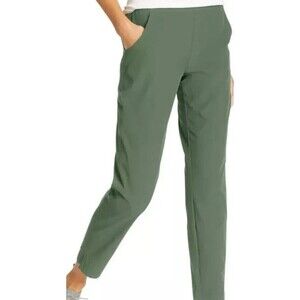 Eddie Bauer Women's Traveler Ankle Pants | Green XL